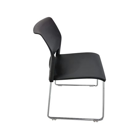 Gray Poly Cafe Chair 5