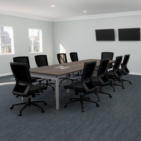 STRETCH Conference Table with Skyline surface LARGE