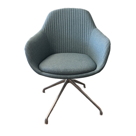 SYS CHAIR ARMCHAIR W 4 STAR FEET - Turguoise 1