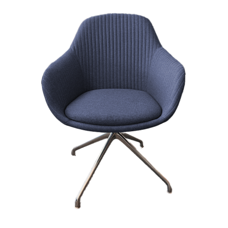 SYS CHAIR ARMCHAIR W 4 STAR FEET - blue 1